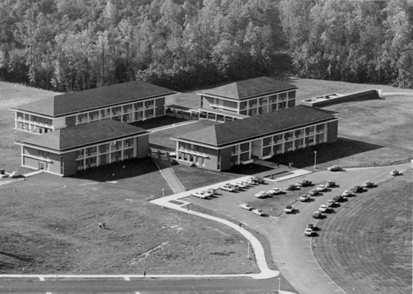 Newly constructed George Mason College Fairfax Campus